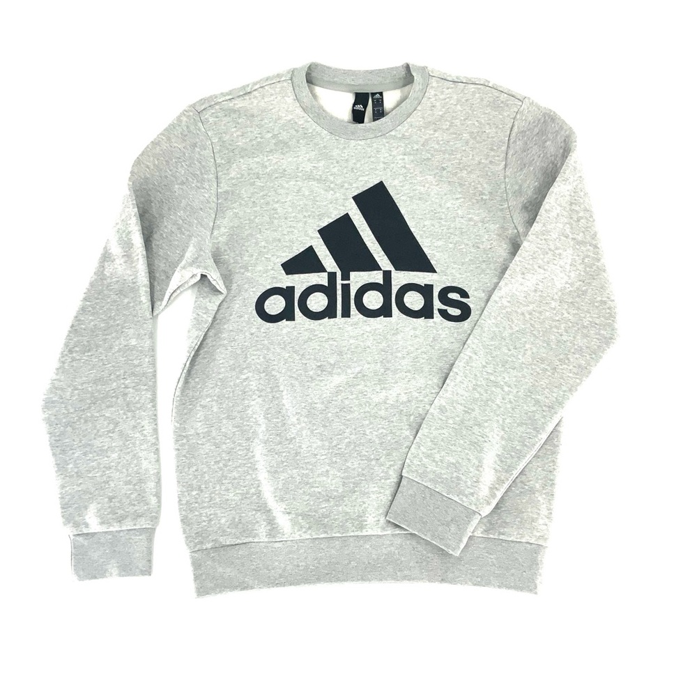 Mens Adidas Crewneck Sweatshirt w Logo